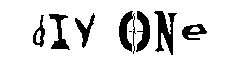 DIY One字体